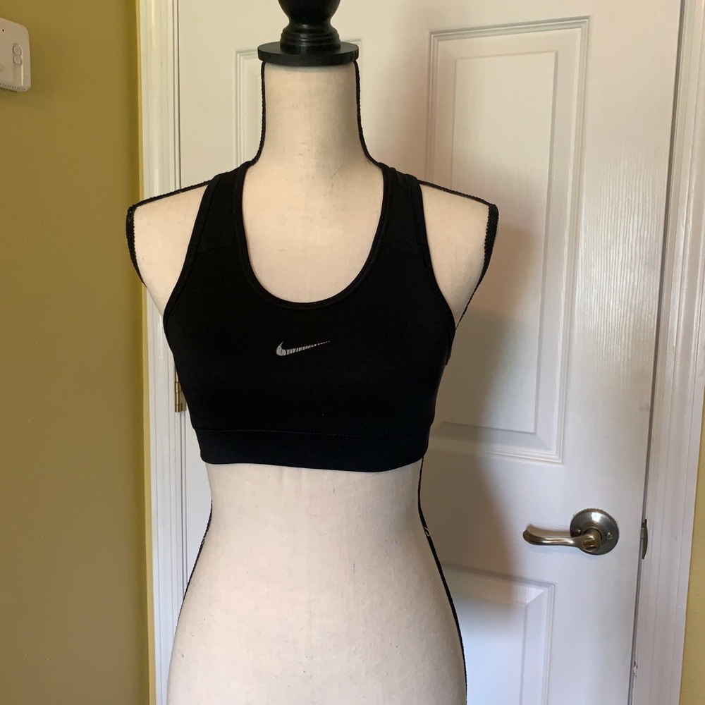 Nike Black Sports Bra (L)